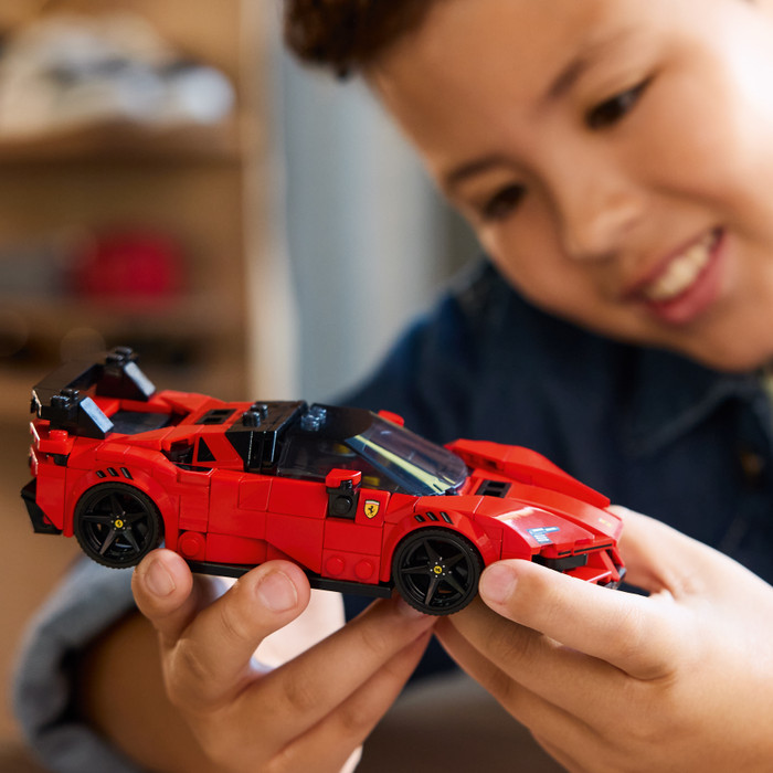 LEGO Speed Champions Ferrari SF90 XX Stradale Sports Car 77254 product in use