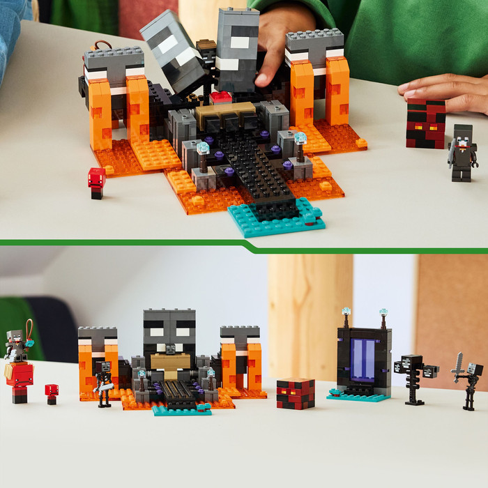 LEGO Minecraft Wither Battle 21590 product in use