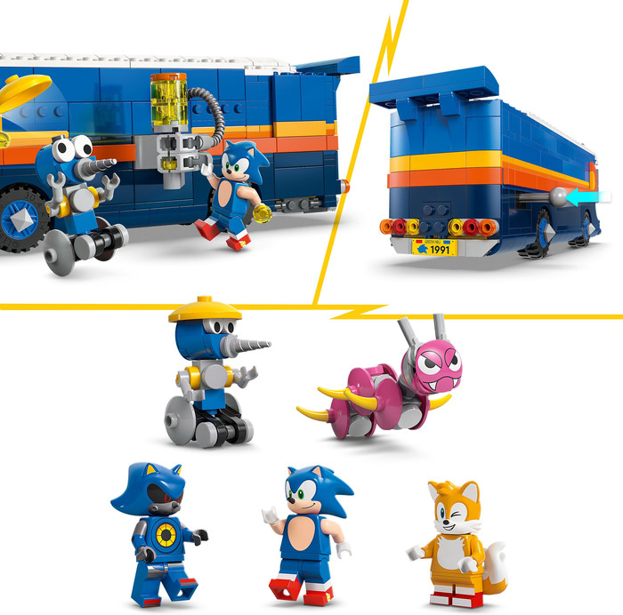 LEGO Sonic Team Sonic Command Truck 77006 product in use