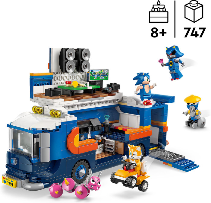 LEGO Sonic Team Sonic Command Truck 77006 visual supplier
