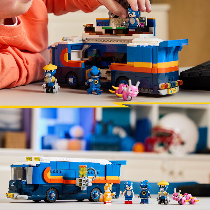 LEGO Sonic Team Sonic Command Truck 77006 product in use