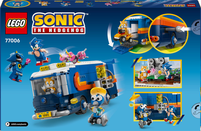 LEGO Sonic Team Sonic Command Truck 77006 packaging