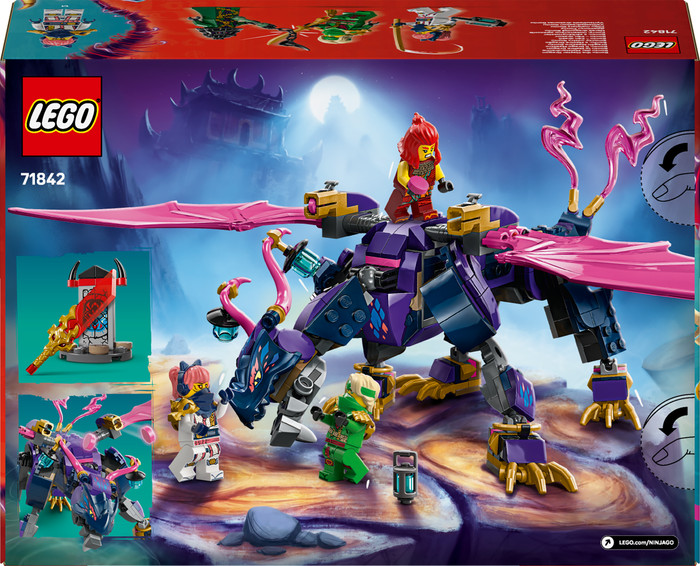 LEGO NINJAGO - Rontu le Maître Dragon 71842 emballage