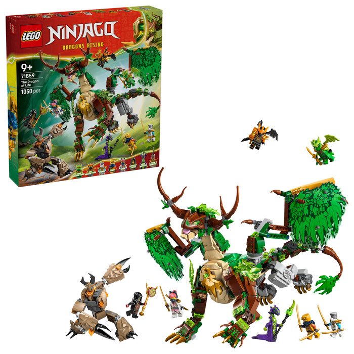 LEGO NINJAGO - Le Dragon de Vie 71859 côté droit