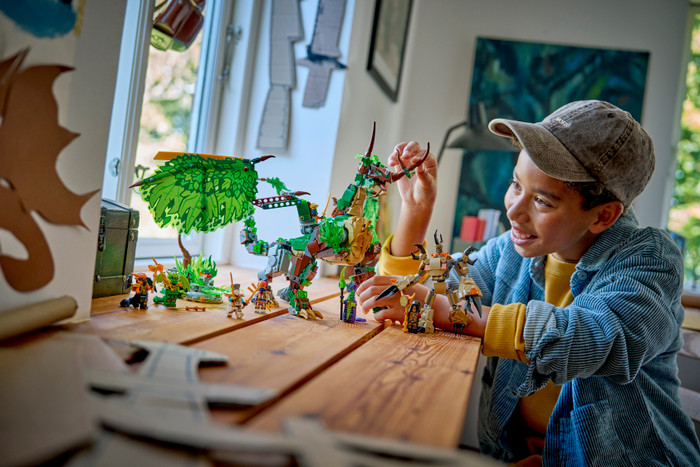 LEGO NINJAGO - Le Dragon de Vie 71859 produit à l'usage