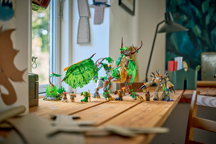 LEGO NINJAGO - Le Dragon de Vie 71859 produit à l'usage