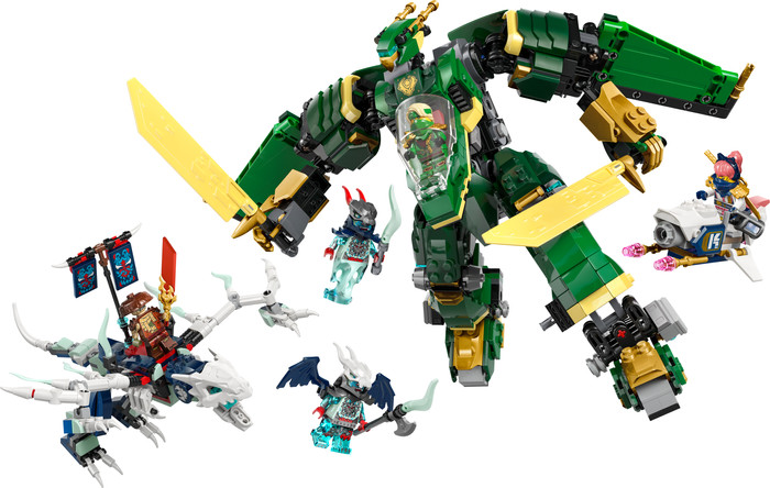 LEGO NINJAGO Lloyd's Jet Mech 71845 Main Image