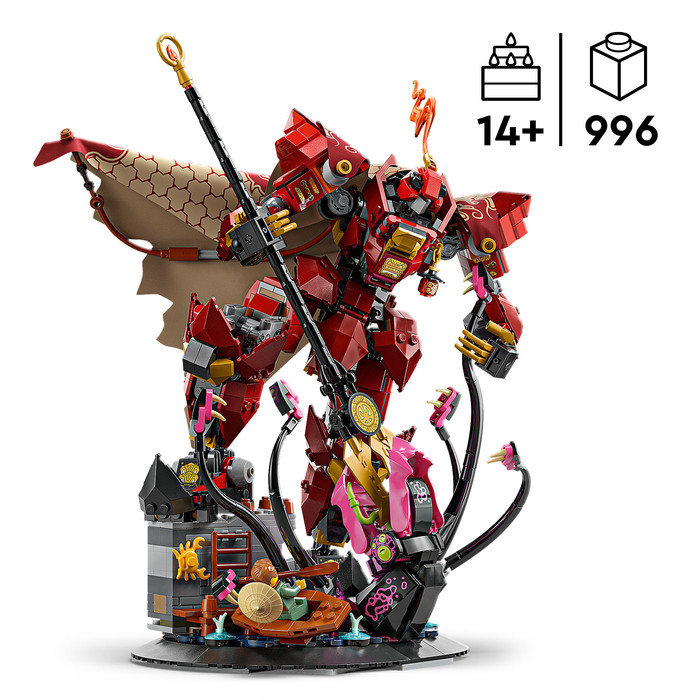 LEGO NINJAGO - Le Robot du Chevalier de Feu 71846 produit à l'usage