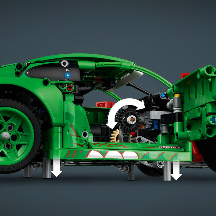 Lego Technic - Voiture Porsche 911 GT3 R REXY AO Racing 42224 produit à l'usage