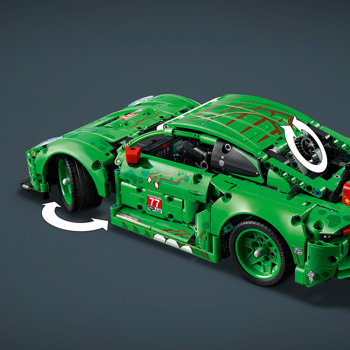 Lego Technic - Voiture Porsche 911 GT3 R REXY AO Racing 42224 produit à l'usage