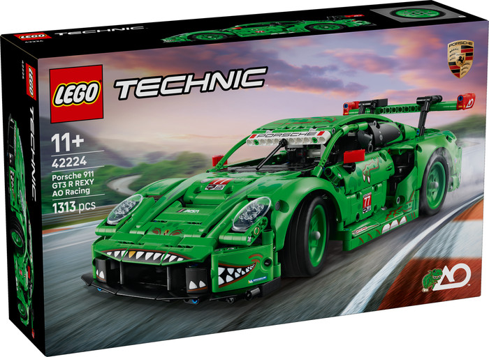 Lego Technic - Voiture Porsche 911 GT3 R REXY AO Racing 42224 emballage