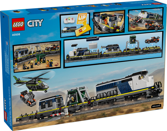 LEGO City Police Train Heist 60508 packaging