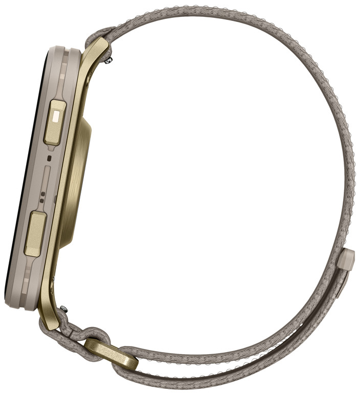 Garmin Venu X1 Goud linkerkant