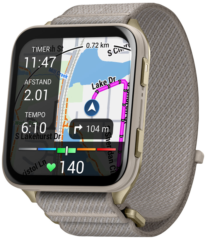 Garmin Venu X1 Goud detail