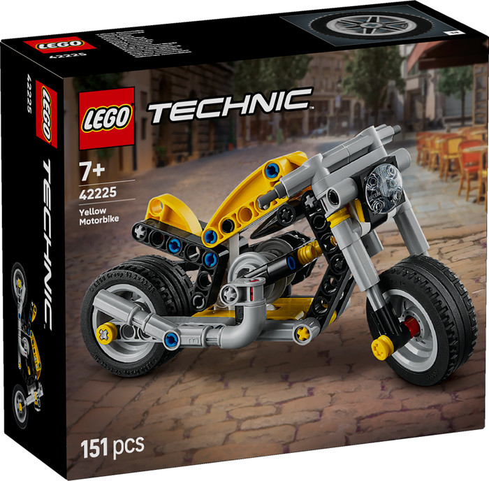 LEGO Technic Gele Motor 42225 verpakking