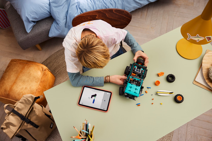 LEGO Technic Jeep Wrangler Rubicon SUV 42227 product in use