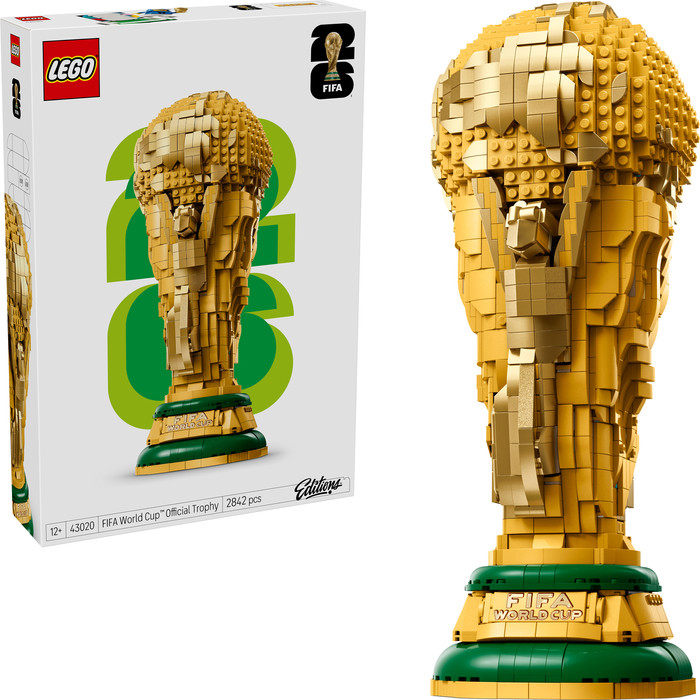 LEGO Editions - Trophée officiel de la Coupe du monde de la FIFA 43020 côté droit