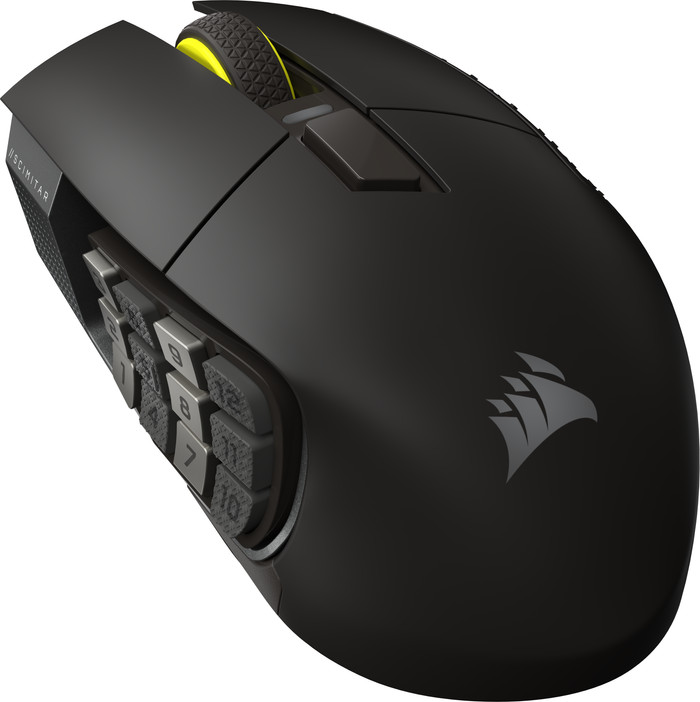 Corsair Scimitar Elite Wireless SE Gaming Muis achterkant