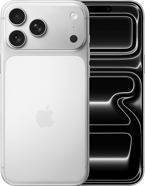 Refurbished iPhone 17 Pro Max 256GB Zilver (Zo goed als nieuw) Main Image