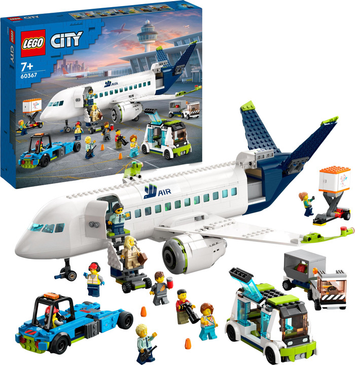 LEGO City Passenger Airplane 60367 right side