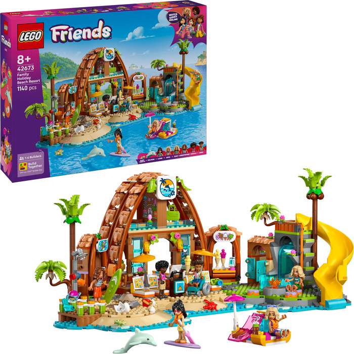 LEGO Friends Strandresort 42673 rechterkant