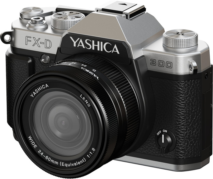 Yashica FX-D 300 Digital Film Simulation Camera rechterkant
