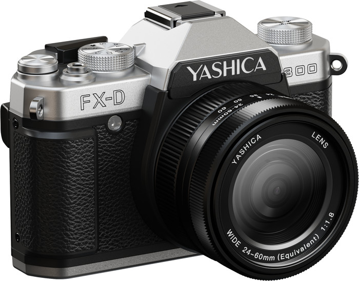 Yashica FX-D 300 Digital Film Simulation Camera linkerkant