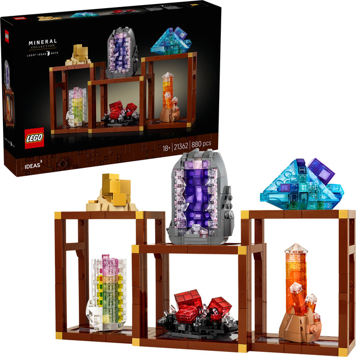 LEGO Ideas - Collection de Minéraux 21362 côté droit