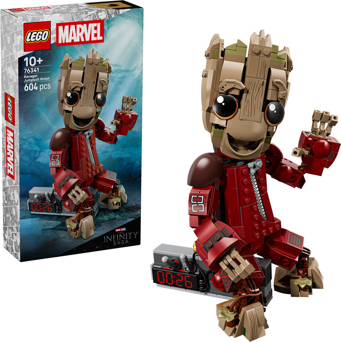 LEGO Marvel - Groot en Tenue de Ravageur 76341 côté droit