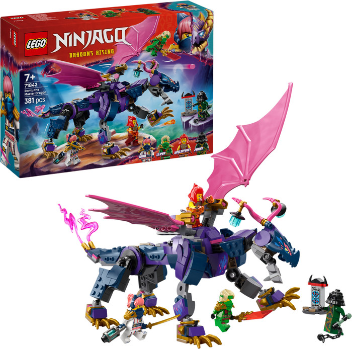 LEGO NINJAGO - Rontu le Maître Dragon 71842 côté droit