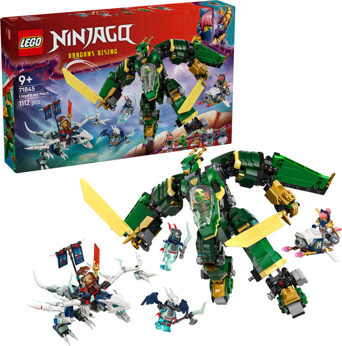 LEGO NINJAGO Lloyd's Jet Mech 71845 right side