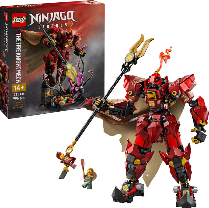 LEGO NINJAGO - Le Robot du Chevalier de Feu 71846 côté droit
