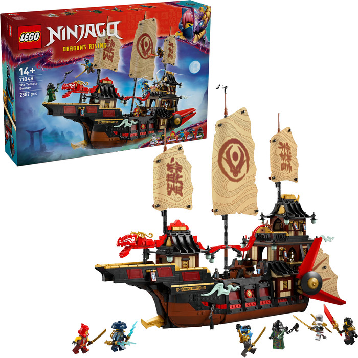 LEGO NINJAGO The Temple Bounty 71848 right side