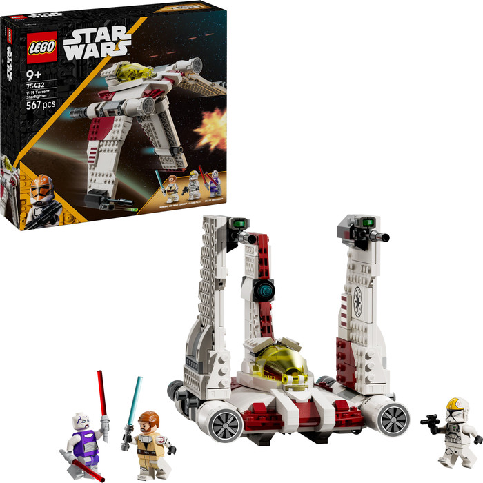 LEGO Star Wars - Chasseur V-19 Torrent 75432 côté droit