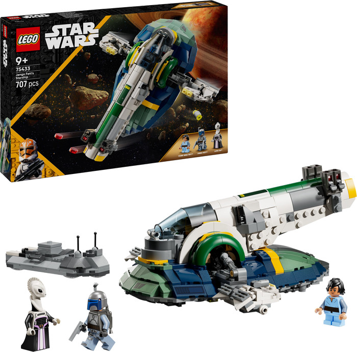 LEGO Star Wars - Le Vaisseau de Jango Fett 75433 côté droit