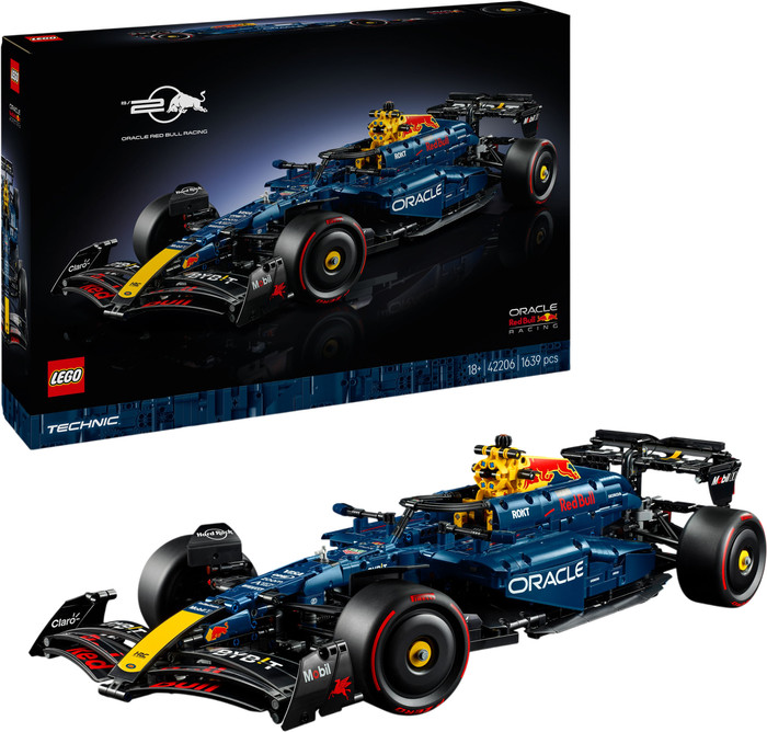 LEGO Technic Oracle Red Bull Racing RB20 F1 Car 42206 right side