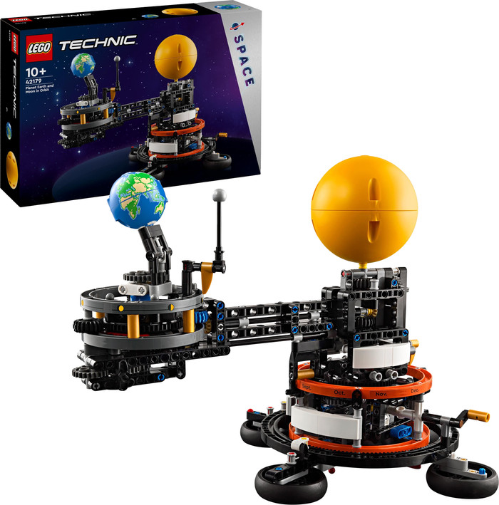LEGO Technic - La Planète Terre et la Lune en Orbite 42179 côté droit