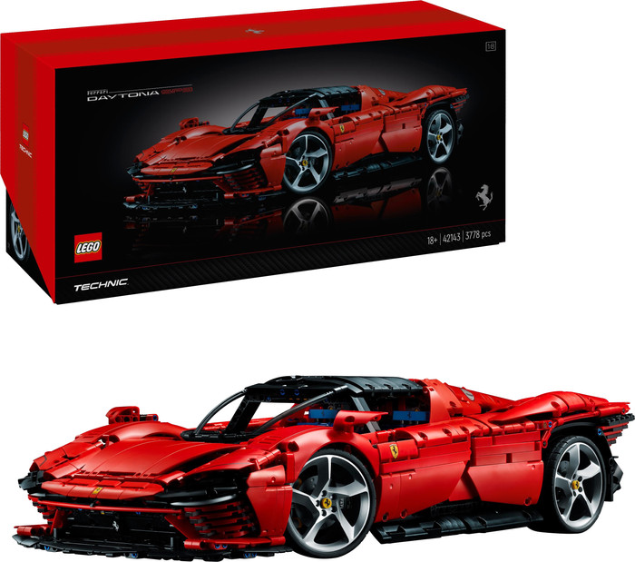 LEGO Technic Ferrari Daytona SP3 42143 right side