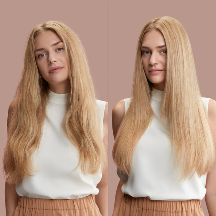 Dyson Supersonic r Straight + Wavy Red Velvet produit à l'usage