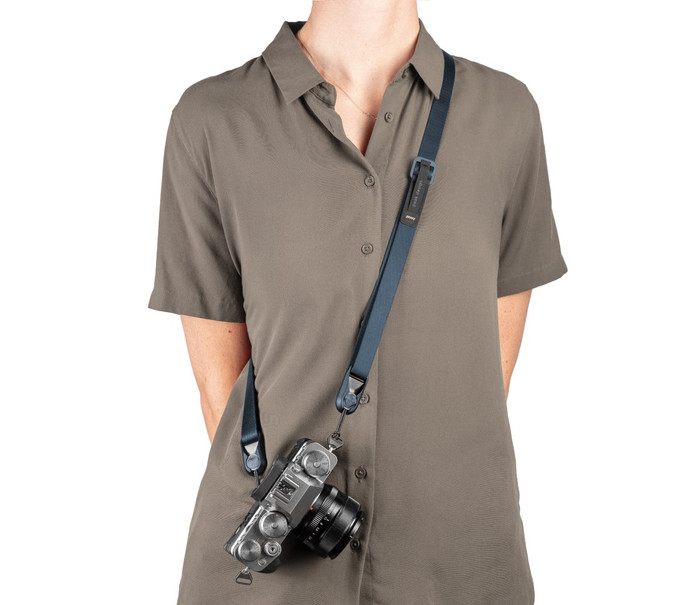 Peak Design Leash Ocean (Bleu) produit à l'usage