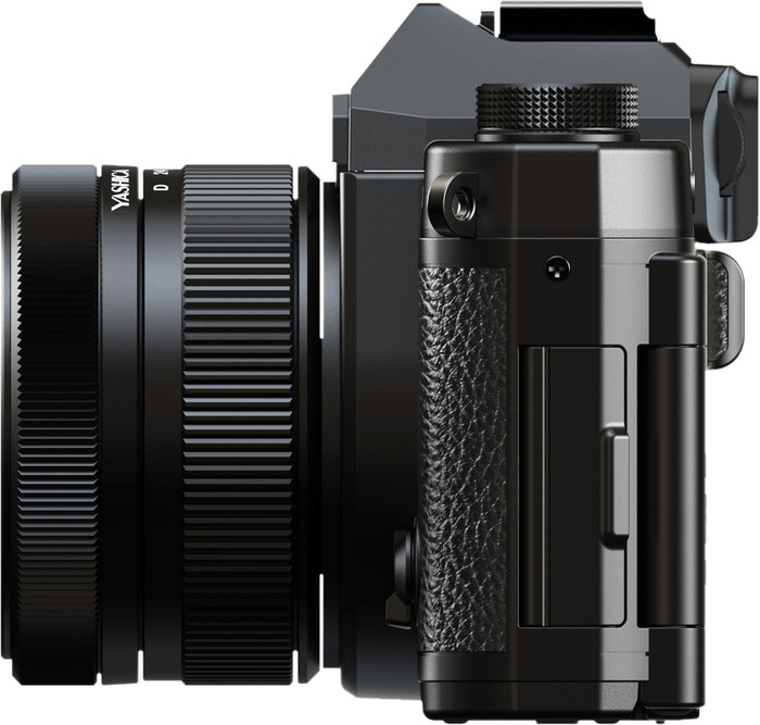 Yashica FX-D S300 Digital Film Simulation Appareil Photo Noir côté gauche