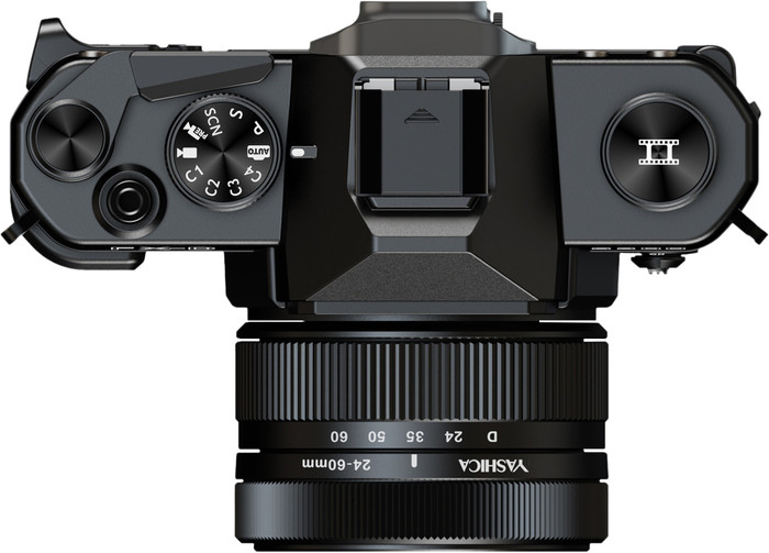 Yashica FX-D S300 Digital Film Simulation Appareil Photo Noir dessus