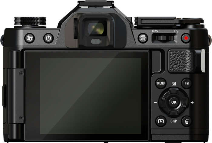 Yashica FX-D S300 Digital Film Simulation Appareil Photo Noir arrière