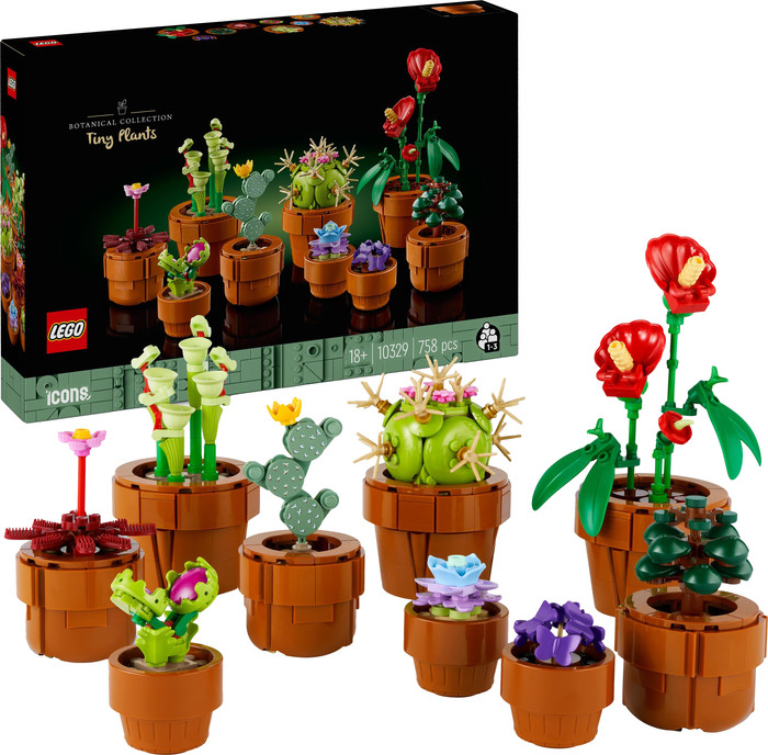 LEGO Botanicals Mini Plantjes 10329 rechterkant