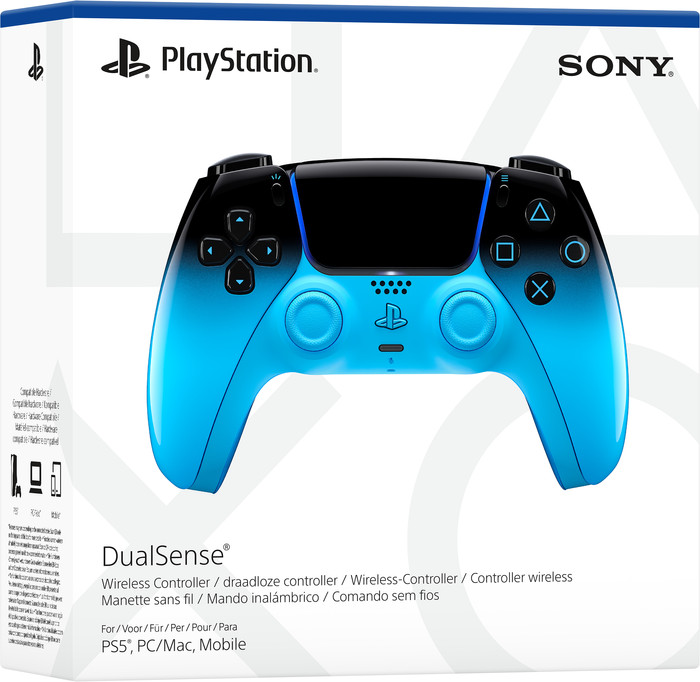 Sony Playstation 5 DualSense Draadloze Controller Rhythm Blue verpakking