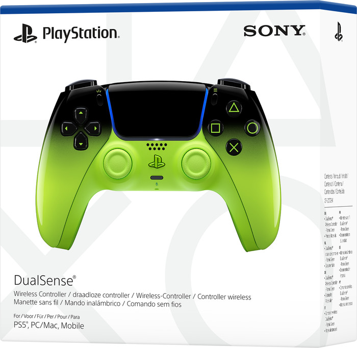 Sony Playstation 5 DualSense Draadloze Controller Remix Green verpakking