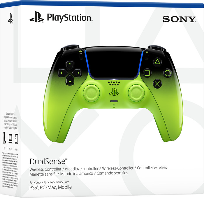 Sony Playstation 5 DualSense Draadloze Controller Remix Green verpakking