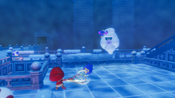 Nintendo Mario Tennis Fever Nintendo Switch 2 product in gebruik