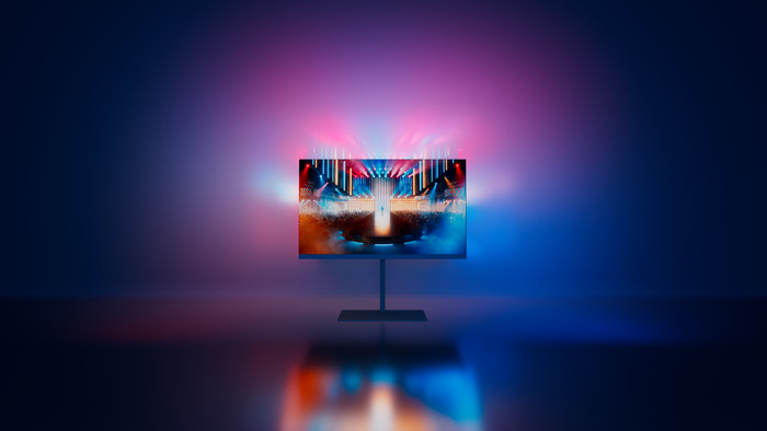 Philips Ambilight 65" OLED959 4K (2024) product in gebruik