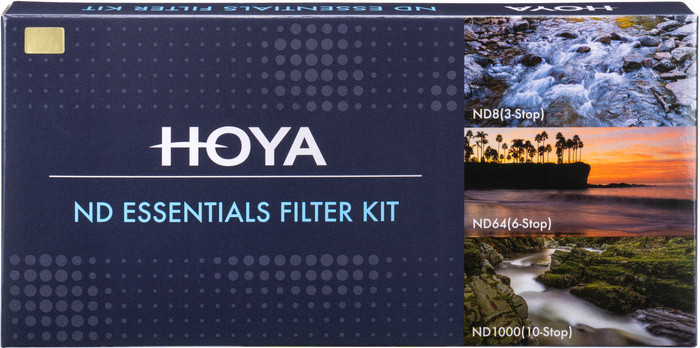 Hoya ND Essentials Filter Kit 8/64/1000 49mm verpakking